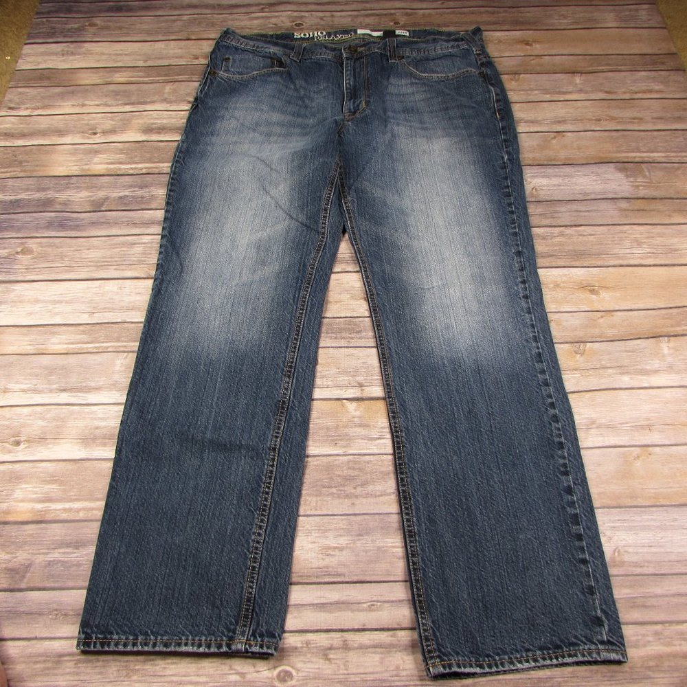 DKNY Jeans SOHO Relaxed 38x32 Lightly Distressed 